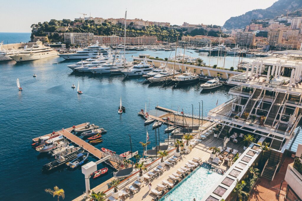 Photo of the bay in Monte Carlo