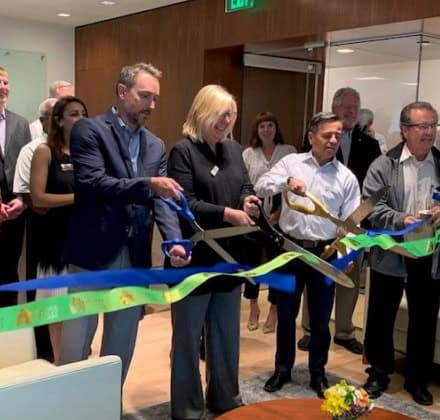 First Western Trust Associates cutting the ribbon and opening the Northern Colorado office