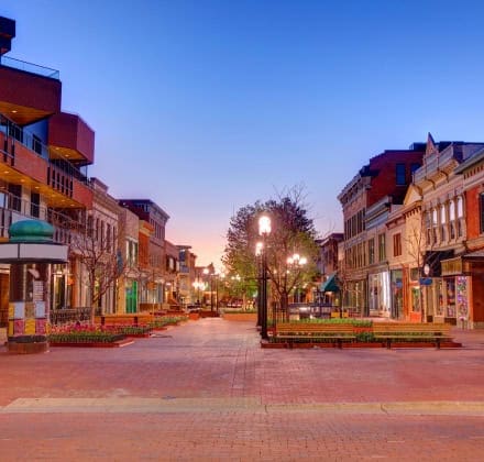 Downtown Boulder Colorado