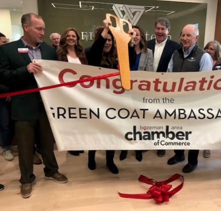 First Western Trust opening their Bozeman, Montana location with the Bozeman Area Chamber of Commerce