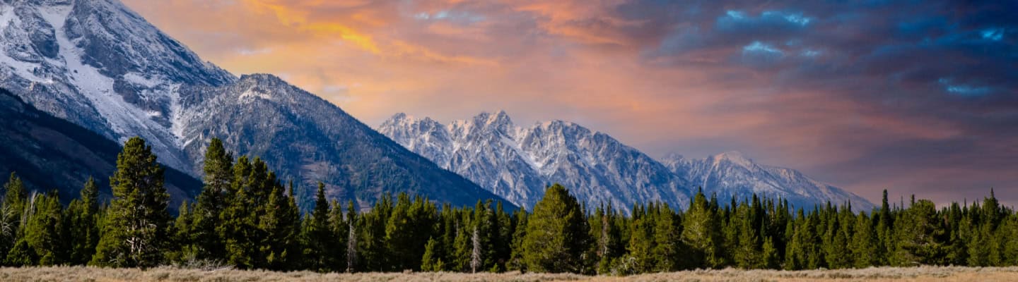 Mountains in Pinedale Wyoming