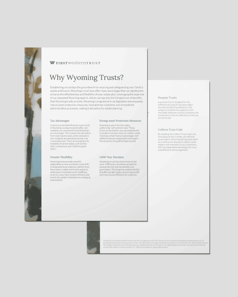 Why Wyoming Trusts Mockup