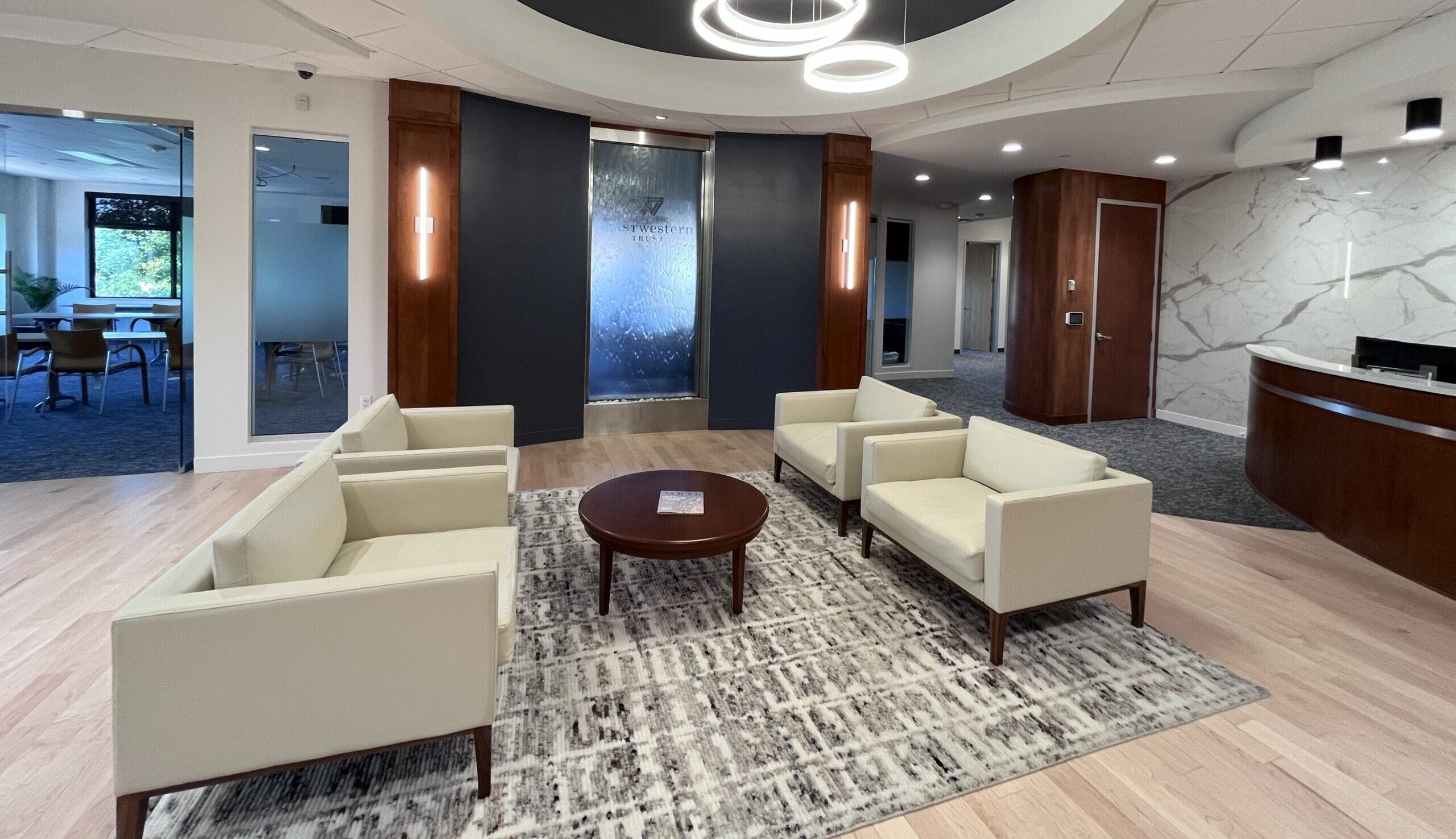 First Western Trust Northern Colorado office lobby